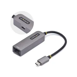 Adaptador USB-C a Ethernet Gigabit StarTech.com 1GPD3 - Conector RJ-45 Gris