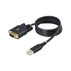 Adaptador USB a Serial StarTech.com 1m Negro Modelo 1P3FFCB-USB-SERIAL