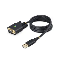Adaptador USB a Serial Startech Null Modem 1 Metro Modelo 1P3FFCNB-USB-SERIAL