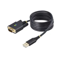 Cable Adaptador USB a Serial RS232 StarTech 2m Modelo 1P6FFC-USB-SERIAL