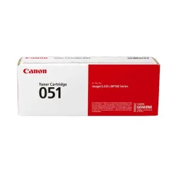 Tóner Canon 051 - Negro - 2168C001 Tóner Canon 051 - Negro - 2168C001