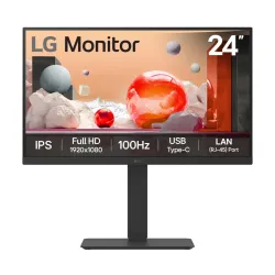 Monitor LG 24 pulgadas Full HD IPS USB-C KVM Modelo 24BA750-B