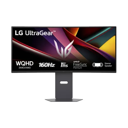 Monitor LG Gaming Ultragear Curvo 34 Pulgadas WQHD 160Hz Modelo 34G600A