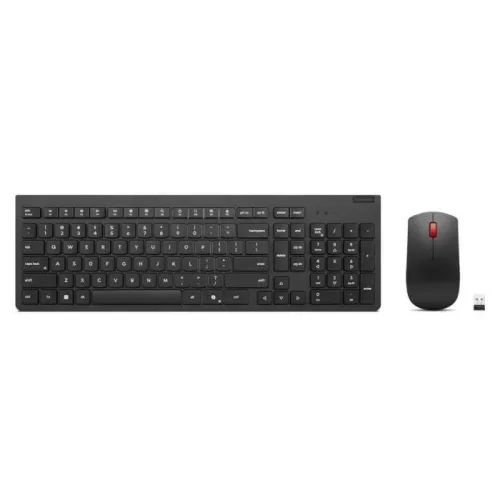 Kit de Teclado y Mouse Lenovo Essential Gen 2, Inalámbrico, RF Inalámbrico, Negro, Español Kit de Teclado y Mouse Lenovo Essential Gen 2, Inalámbrico, RF Inalámbrico, Negro, Español