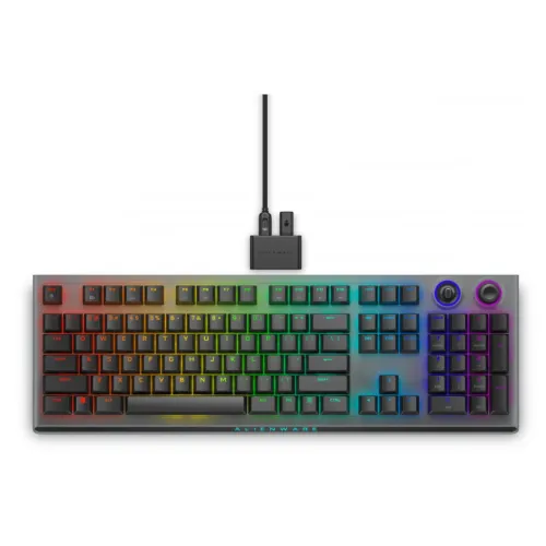 Teclado Gaming Dell Alienware Tri-Mode Alámbrico AW92K 520-BBCG
