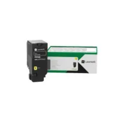 Tóner Lexmark 71C80Y0 - Amarillo - Alto Rendimiento - 5000 Páginas - 71C80Y0