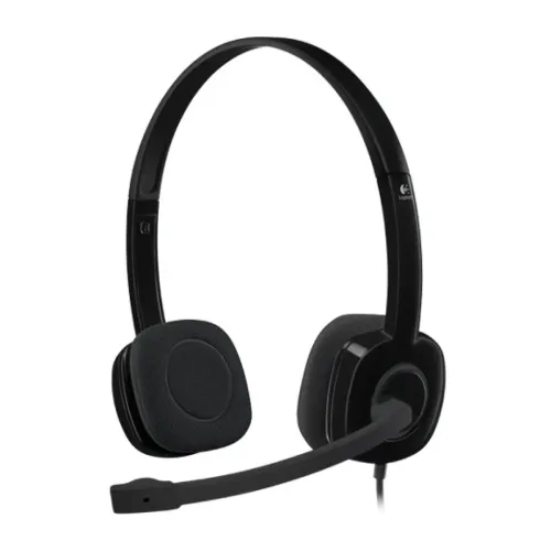 Diadema Logitech H151 - 3.5mm - Micrófono integrado - Negro - 981-000587 Diadema Logitech H151 - 3.5mm - Micrófono integrado - Negro - 981-000587