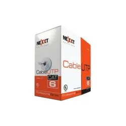 Bobina De Cable Nexxt Solutions Ab356Nxt01 - Cat6 (Utp) - Caja Con 305M - Gris - AB356NXT01