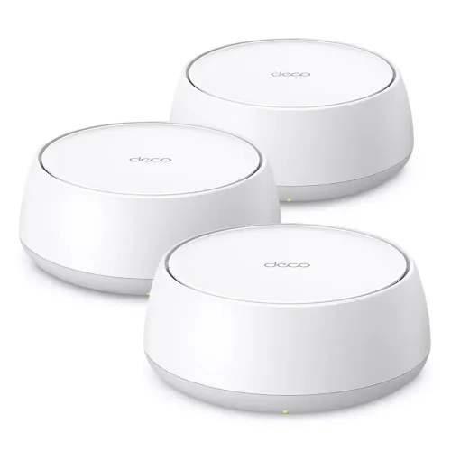 Sistema WiFi 7 Mesh TP-LINK Deco BE22 (3-Pack) Cobertura Total Casa 3600 Mbps