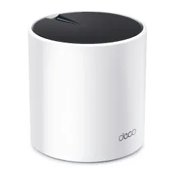Router Inalámbrico Mesh Interior Para Hogar / Doble Banda Wi-Fi 6 Ax3000 Mbps / 3 Puerto Gigabit Wan/Lan / 2 Antenas Internas / Administración Mediante La App Deco (Ios, Android) / Protección Homeshield - DECOX55