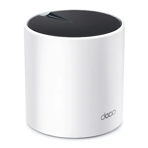Router Inalámbrico Mesh Interior Para Hogar / Doble Banda Wi-Fi 6 Ax3000 Mbps / 3 Puerto Gigabit Wan/Lan / 2 Antenas Internas / Administración Mediante La App Deco (Ios, Android) / Protección Homeshield - DECOX55