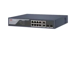 Switch HIKVISION DS-3E1310P-SI - Gigabit Ethernet - 8 Puertos PoE+ - 2 Uplink - 2 Puertos SFP - Gestionado - Producto para Soluciones Empresariales - DS-3E1310P-SI Switch HIKVISION DS-3E1310P-SI - Gigabit Ethernet - 8 Puertos PoE+ - 2 Uplink - 2 Puertos SFP - Gestionado - Producto para Soluciones Empresariales - DS-3E1310P-SI