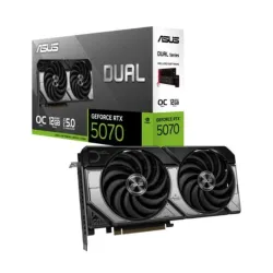 Tarjeta de Video ASUS Dual RTX 5070 12GB GDDR7 HDMI 3xDP PCIe 5.0 - DUAL-RTX5070-O12G Tarjeta de Video ASUS Dual RTX 5070 12GB GDDR7 HDMI 3xDP PCIe 5.0 - DUAL-RTX5070-O12G