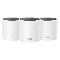 Router Tp-Link De Banda Dual Deco X15 Ax1500 Con Wi-Fi Mesh 1500 Mbit/S 2.4/5Ghz 2 Antenas Internas 3 Piezas - DECO X15 (3 PACK)