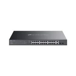 Switch Administrable Tp-Link Omada ES228GMP Rack 26 Puertos Gigabit con PoE+ Switch Administrable Tp-Link Omada ES228GMP Rack 26 Puertos Gigabit con PoE+