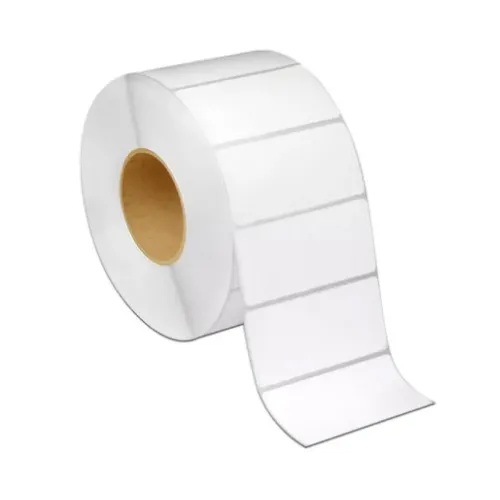 Papel Six Graphics Bopp IFBAP05 - Adhesivo Acrílico - 4x2" - Core 3 - Blanco Brillante - 2870 Etiquetas por Rollo - IFBAP05