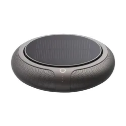 Purificador De Aire Portátil Akiton De Energía Solar. Color Negro. - JHQ-05 Purificador De Aire Portátil Akiton De Energía Solar. Color Negro. - JHQ-05