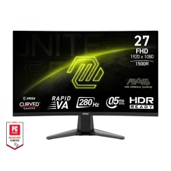 Monitor Gamer Curvo MSI 27 Pulgadas Full HD 280Hz Modelo MAG 276CXF
