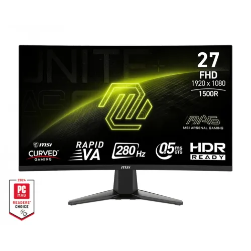 Monitor Gamer Curvo MSI 27 Pulgadas Full HD 280Hz Modelo MAG 276CXF