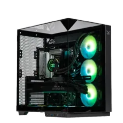 Gabinete Gamer Naceb IRIS - Media Torre - ATX/Micro ATX/Mini ITX - Panel Lateral - Negro - NA-0639 Gabinete Gamer Naceb IRIS - Media Torre - ATX/Micro ATX/Mini ITX - Panel Lateral - Negro - NA-0639