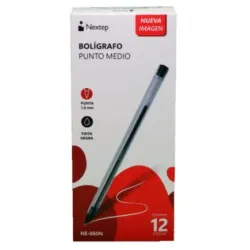 Bundle Boligrafo Nextep 1000 Negro 1Mm C/12 Cont. 6 - NE-060N B Bundle Boligrafo Nextep 1000 Negro 1Mm C/12 Cont. 6 - NE-060N B