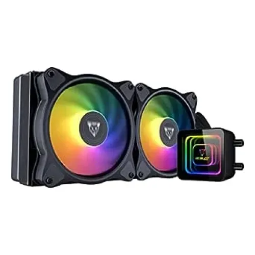 Enfriamiento Líquido Gamer Ocelot Disipador Ventilador De 240mm Iluminación Argb