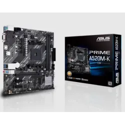 Placa Base ASUS PRIME A520M-K/CSM Micro ATX AM4 con HDMI