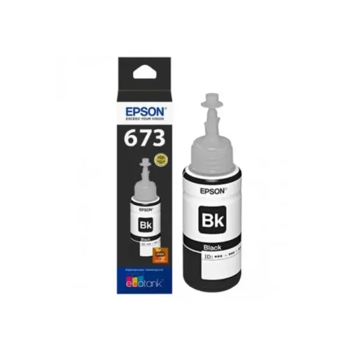 Botella De Tinta Epson Negra Para L800 T673120 70Ml Original - T673120