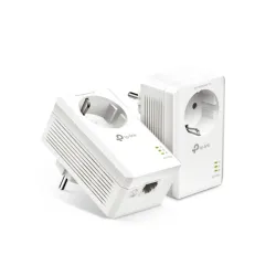 Kit Adaptador Powerline TPLINK Gigabit Ethernet 1000Mbps HomePlug AV2 Modelo TLPA7017KIT