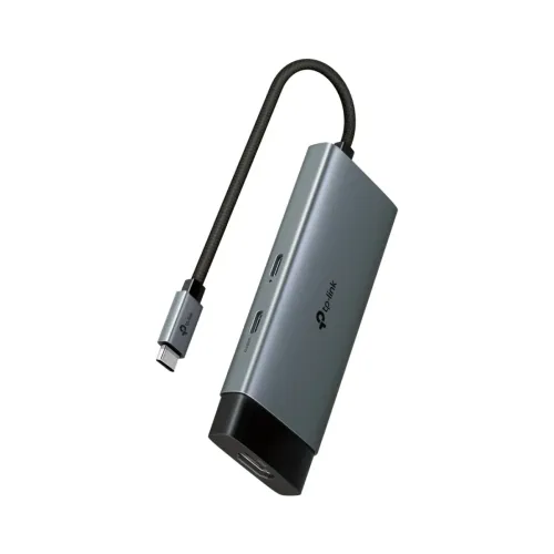 Hub USB-C 5 en 1 TP-LINK con HDMI 4K 60Hz y Carga Rápida 100W - Modelo UH5020C