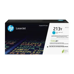 Tóner HP Original LaserJet 213Y Color Cian - Alto Rendimiento 12000 Páginas - W2131Y