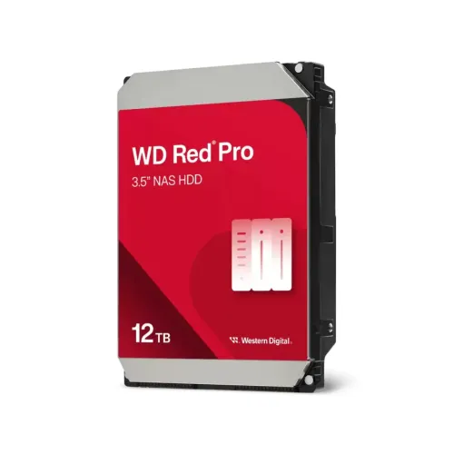 Disco Duro Western Digital WD Red Pro 12TB SATA III para NAS - Modelo WD122KFBX